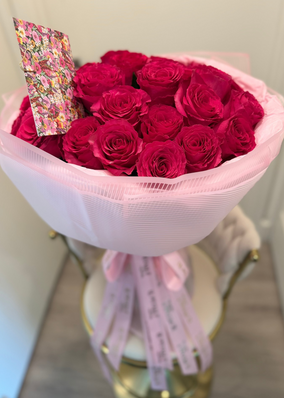 Hot Pink Roses