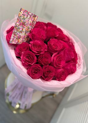 Hot Pink Roses